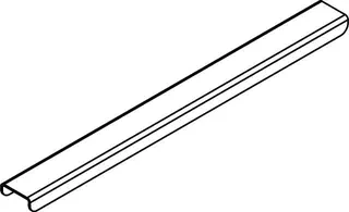 Kermi Rinnenabdeckung Line D4X 030 L 300 x B 45 x H 13 mm – Bild 2