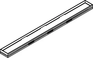 Kermi Rinnenabdeckung Line D6X 030 L 300 x B 45 x H 13 mm – Bild 2