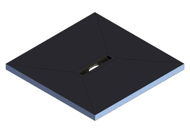 Kermi Board Line EXA 120120 L 1200 x B 1200 x H 50 mm