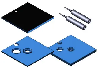 Kermi Board Line EUE 090080 L 900 x B 800 x H 140 mm