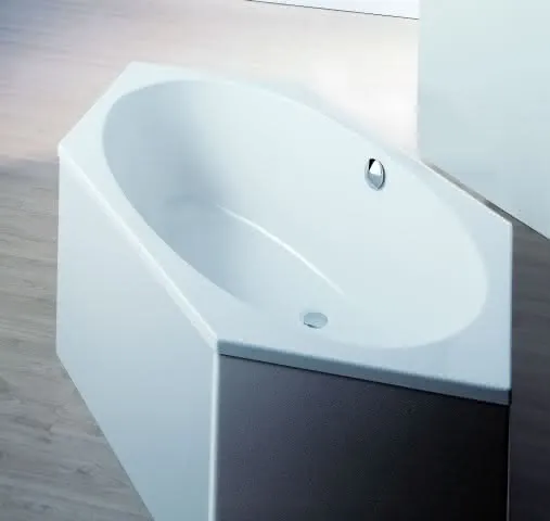 Hoesch Badewanne Armada 6-Eck 1800x800 weiß