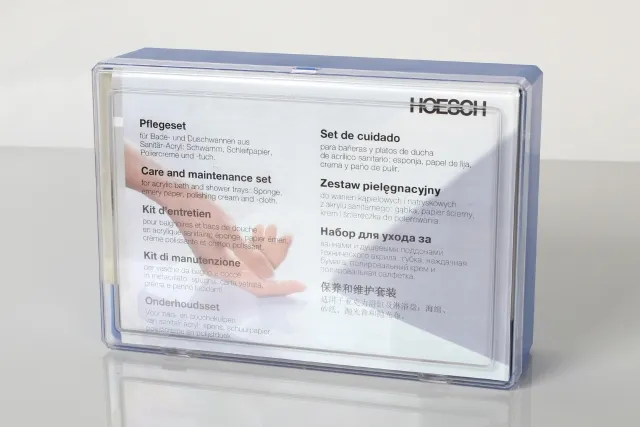 Zubehör Hoesch Pflegeset für Sanitär-Acryl