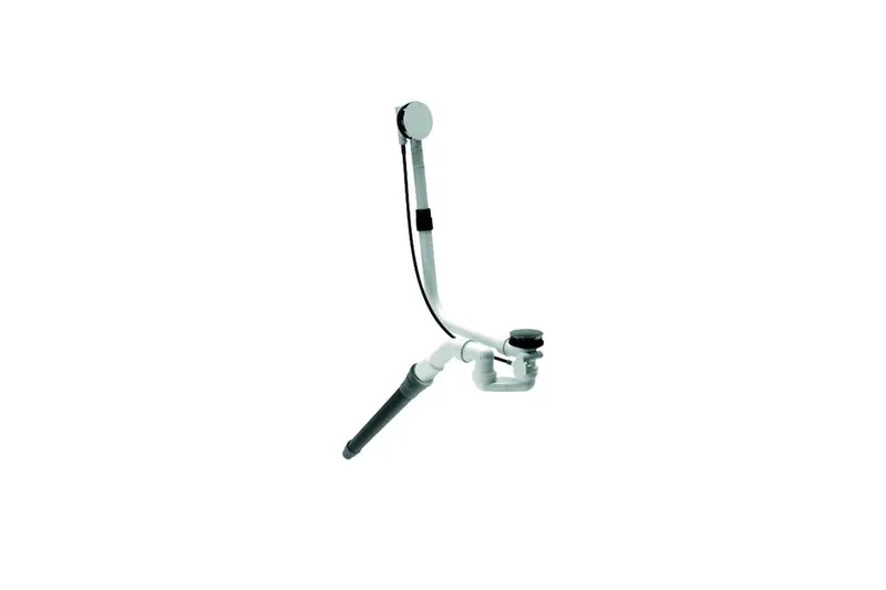 Bette ZUB Badewanne Ab-ÜL Ab-ÜL-Garn. Silhouette D. 52 mm 725 mm chrom