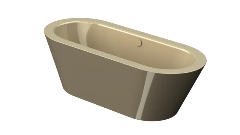 Bette Badewannen Oval Starlet Oval Silhouette Pergamon 1750x800x420/575mm