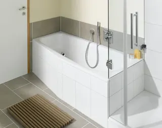 Bette Badewannen Sonderform Luna Weiß links 1700x750x450/30mm – Bild 2