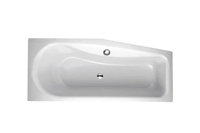 Bette Badewannen Sonderform Luna Pergamon links 1700x750x450/30mm