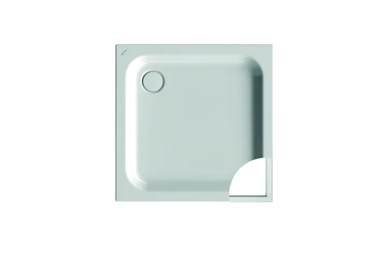 Bette Duschwannen Rechteck Supra mit Wannenträger Weiß T 900x900x65mm