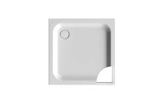 Bette Duschwannen Rechteck Supra mit Wannenträger Weiß T 900x900x65mm – Bild 2
