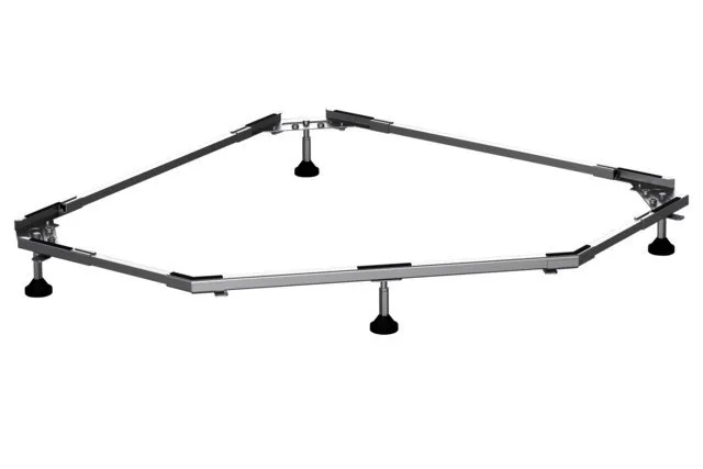 ZUB Duschfläche Fuß-System für BetteFloor Caro 900x900mm