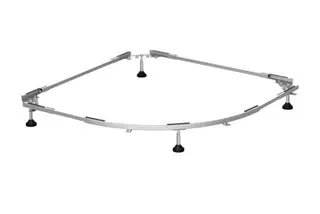 ZUB Duschwanne Fuß-System BetteCorner 900x900mm