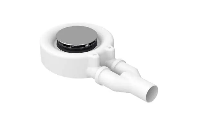 ZUB Duschfläche Duschwanne Ab- und Überlauf BetteScope chrom