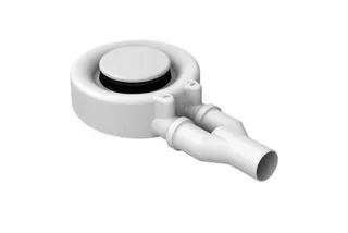 ZUB Duschfläche Duschwanne Ab- und Überlauf BetteScope weiß – Bild 2