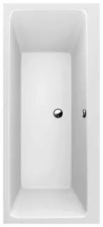 Villeroy & Boch Badewanne Subway 1900x900x525mm Duo Rechteck Weiß Alpin – Bild 2