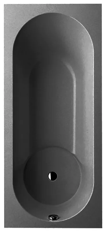 Villeroy & Boch Badewanne Libra 1800x800x490mm Solo Rechteck Weiß Alpin