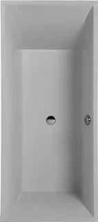 Villeroy & Boch Badewanne Squaro 1700x750x525mm Duo Rechteck Weiß Alpin