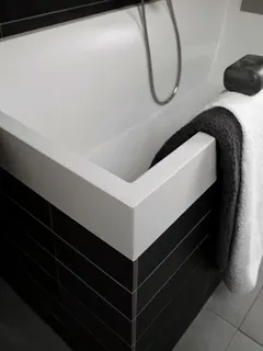 Villeroy & Boch Badewanne Squaro 1700x750x525mm Duo Rechteck Weiß Alpin – Bild 2