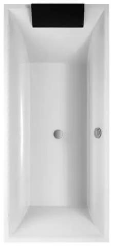 VB Badewanne Squaro R2 1800x800x525mm Duo Rechteck Weiß Alpin