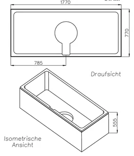 SD Wt Bette Ocean Lowline 1800x800 FE rechts/Übl. hinten – Bild 2