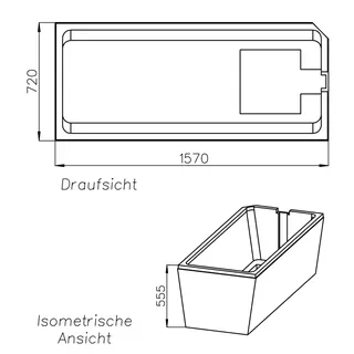 SD Wt BetteProfi-Form 1600x750 Fußende links – Bild 2
