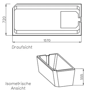 SD Wt BetteProfi-Form 1600x750 Kopfende links