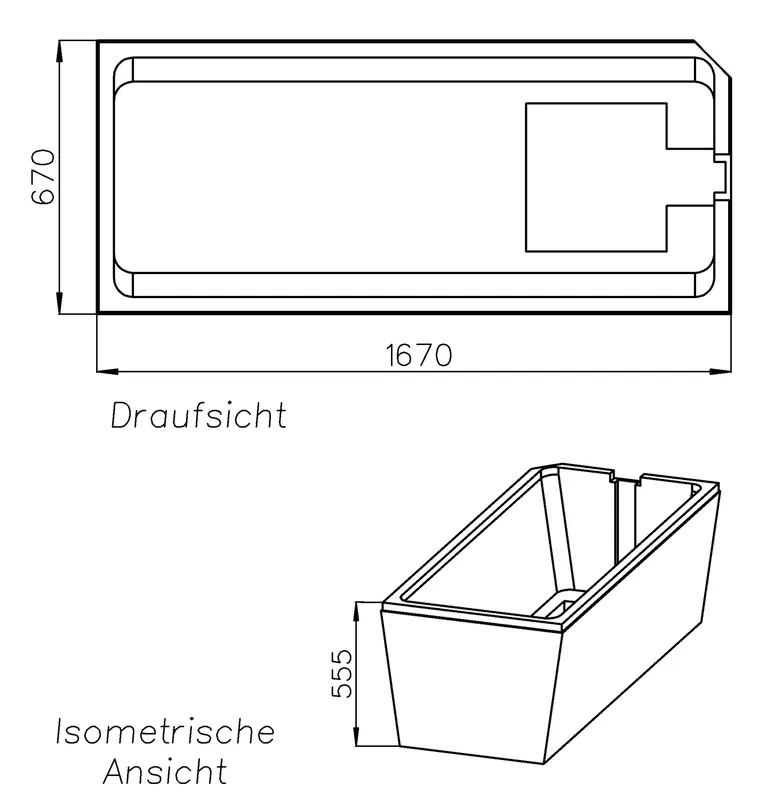 SD Wt BetteProfi-Form 1700x700 Fußende links