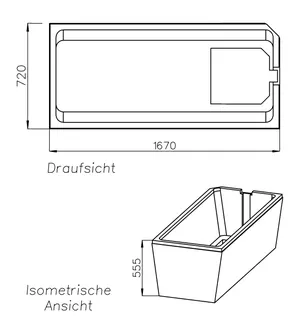 SD Wt BetteProfi-Form 1700x750 Fußende links
