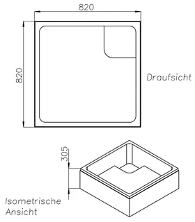 SD Wt BetteQuinta 850x850x150 – Bild 2