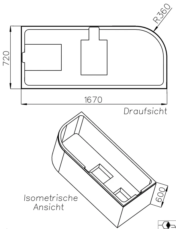 SD Wt KA Centro Duo 1, Nr. 129 1700x750 Ausf. links