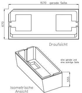 SD Wt KA Saniform/Star V2+4 1600x700 KE li/FE rechts, (1g/1s) – Bild 2