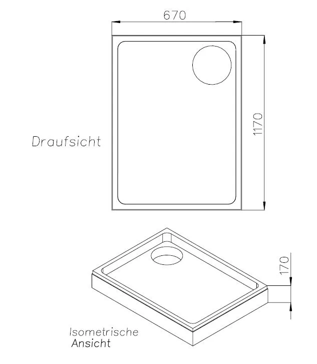 SD Wt KA Duschplan 700x1200x65
