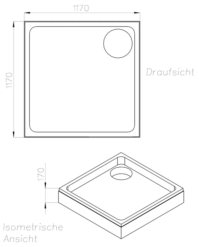 SD Wt KA Duschplan 1200x1200x65