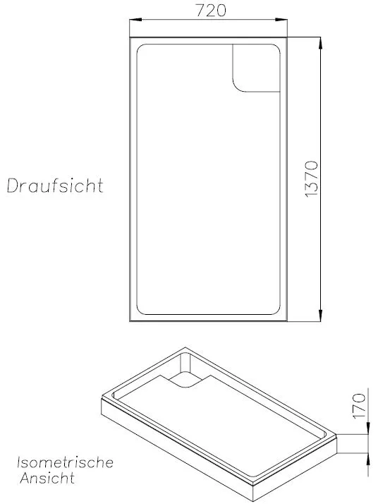 SD Wt KA Duschplan XXL 750x1400x65