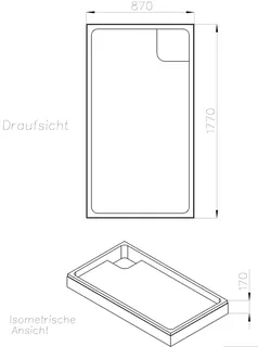 SD Wt KA Superplan XXL 1800x900x51 – Bild 2