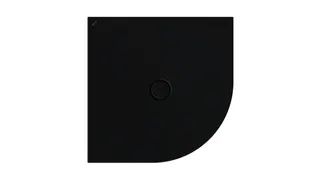 Bette Duschflächen Viertelkreis Floor Corner Raven 900x900x30/30mm