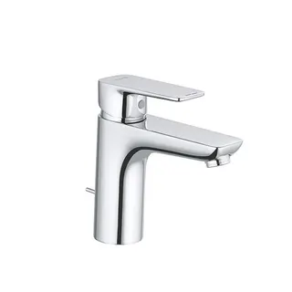 KLUDI PURE & STYLE Waschtisch Armatur 100 mit Metallablaufgarnitur chrom