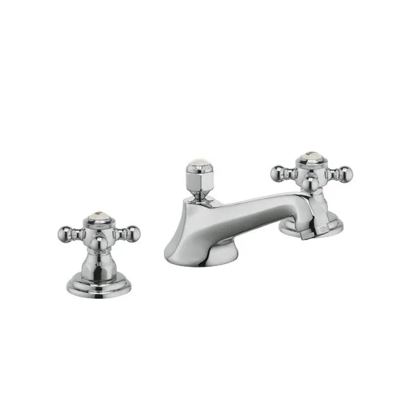 KLUDI ADLON Waschtischarmatur Ablaufgrt. Ausl.125mm Dreiloch chrom, W2
