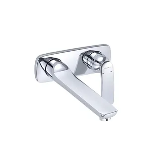 KLUDI BALANCE 2-Loch-WT-Wand-EHM Ausladung 230 mm chrom
