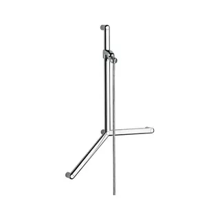 KLUDI SIRENA CARE Wandstange L 900mm mit 2 Haltegriffen chrom