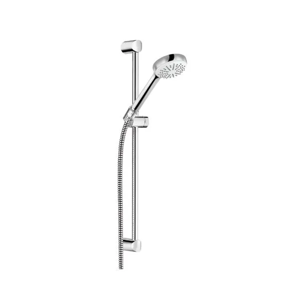 KLUDI LOGO 1S Brause-Set mit Wandstange 600mm chrom