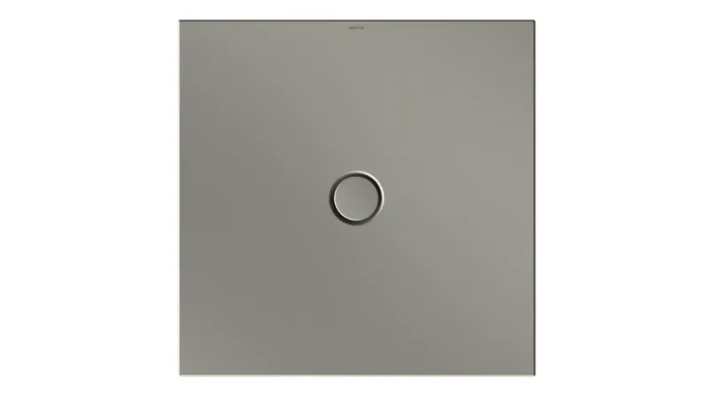 Bette Duschflächen Rechteck Floor Silver 900x900x30/30mm