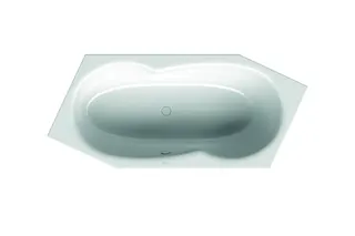 Bette Badewannen Sechseck Metric Pergamon PLUS FE links ÜL vo 2060x900x450/30mm