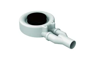 BE ZUB Duschfläche Duschwanne Ab- und Überlauf BetteScope coffee