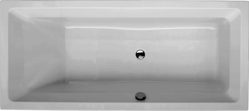 BH 170 weiß Überlauf rechts Badewanne 1700x750x440