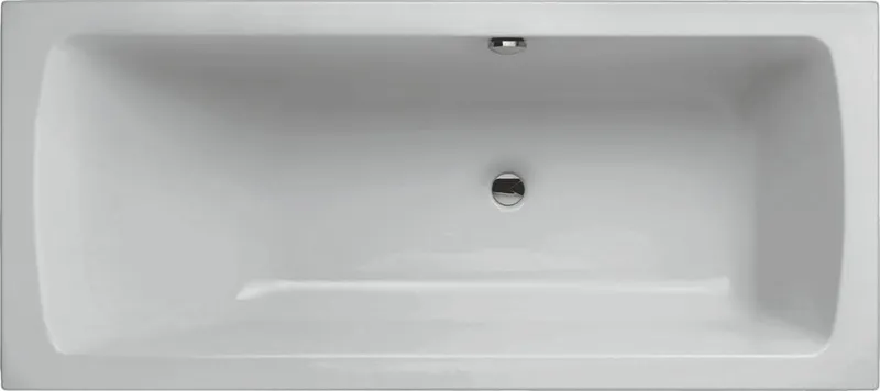 CT 180 weiß Überlauf links Badewanne 1800x800x480