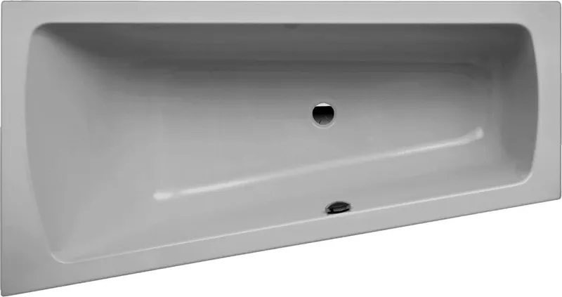 CT 170 U rechts weiß Trapezwanne 1700x900/600x480