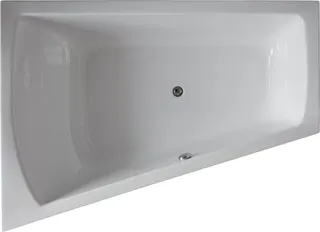 CT 180/130 U rechts weiß Trapezwanne 1800x1300/750x450