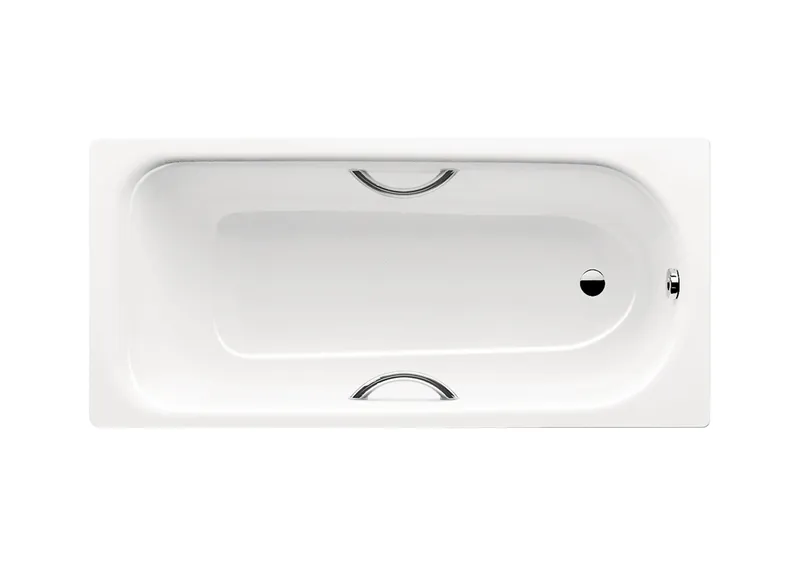 Kaldewei Badewanne SANIFORM PLUS STAR Mod.334,1700x 730mm,alpinweiß,mit Vollantislip