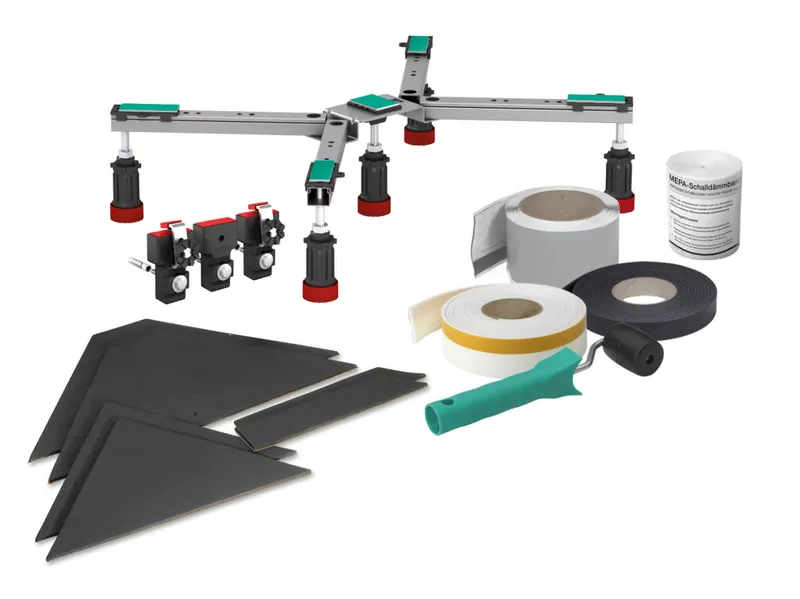Duschwannen-Set Badewanne-5 Maxi 3S+ Stahl