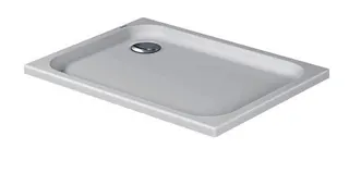 Duravit D-Code Duschwanne, Rechteckig, 1000x700x85 mm, Weiß, Sanitäracryl – Bild 2