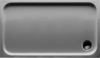 DU D-Code Duschwanne, Rechteckig, 1200x700x85 mm, Weiß, Sanitäracryl